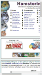 Mobile Screenshot of magazin.hamsterinfo.de